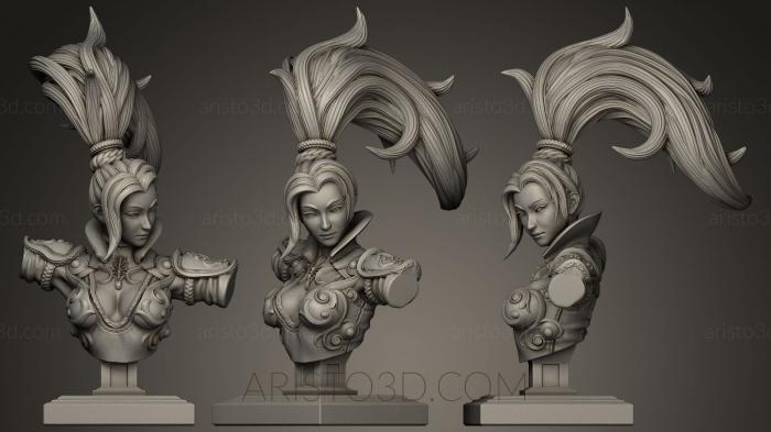 Busts of heroes and monsters (BUSTH_0173) 3D model for CNC machine